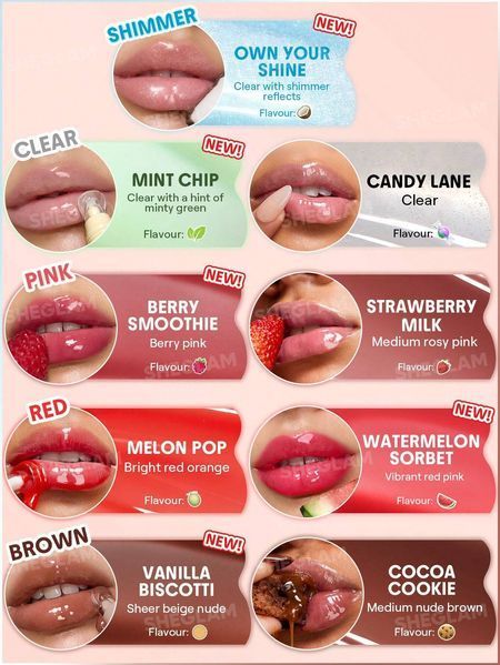 Бальзам для губ Sheglam Crystal Glaze Moisturizing Lip Care - Own Your Shine 5561 фото