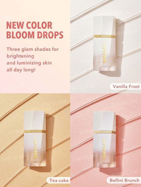 Рідкий хайлайтер SHEGLAM Glow Bloom Liquid Highlighter &mdash; Tea Cake 6000 фото