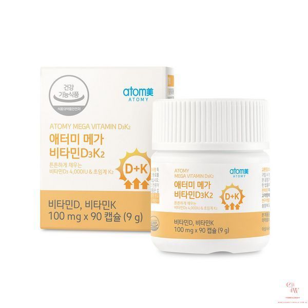 Atomy Mega Vitamin D₃K₂ Вітаміни для кісток та імунітету 004073 фото