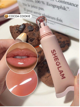Бальзам для губ Sheglam Crystal Glaze Moisturizing Lip Care - Cocoa Cookie 5562 фото