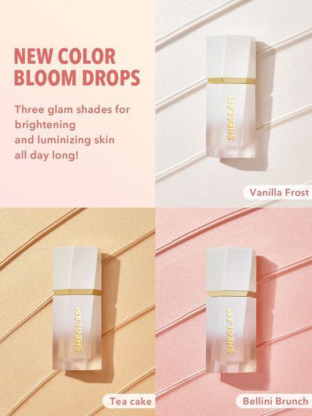 Рідкий хайлайтер SHEGLAM Glow Bloom Liquid Highlighter &mdash; Bellini Brunch 6001 фото
