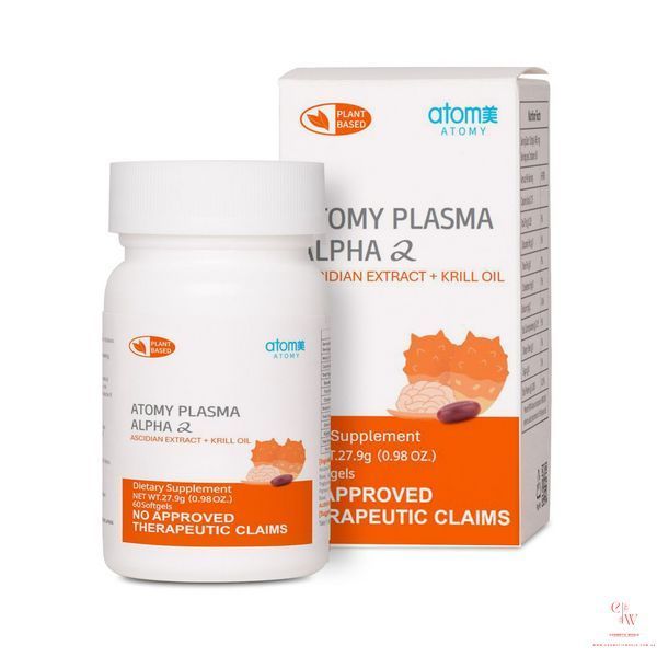 Плазма для покращення памʼяті Atomy Plasma Alpha 60 капсул 94001 фото
