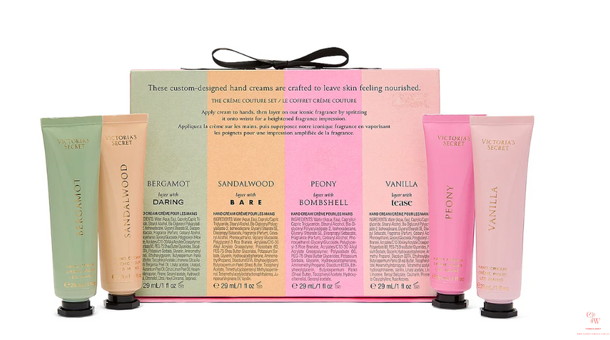 Подарочный набор кремов для рук Victoria&rsquo;s Secret 4-Piece Hand Cream Gift Set - Оригинал из США 0000254 фото