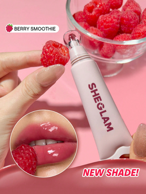 Бальзам для губ Sheglam Crystal Glaze Moisturizing Lip Care - Berry Smoothie 5563 фото