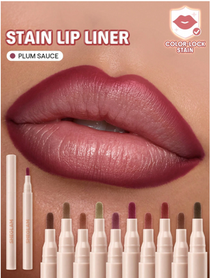 Жидкий карандаш-тинт для контура губ SHEGLAM True Stain Liquid Lip Liner - 112 Plum Sauce 6129-112 фото