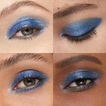 Глітерні тіні для повік Kiko Milano Glitter Shower Eyeshadow &mdash; 12 Blue Sea 000202-12 фото