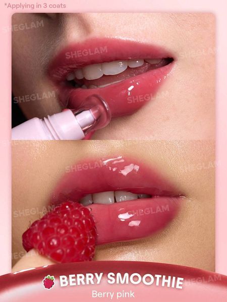 Бальзам для губ Sheglam Crystal Glaze Moisturizing Lip Care - Berry Smoothie 5563 фото