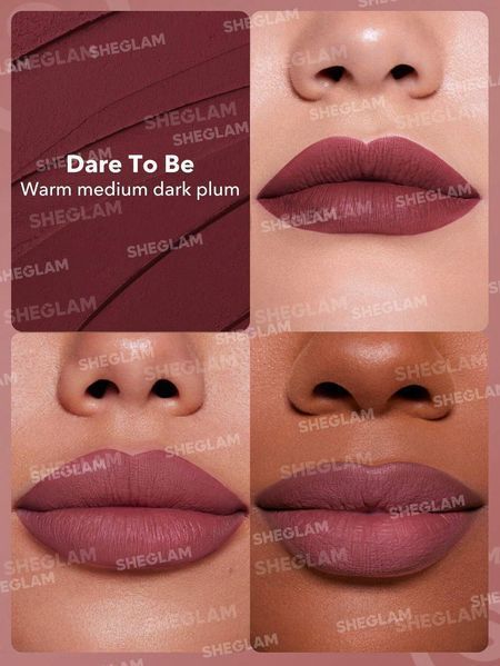Матовая помада SHEGLAM Dynamatte Boom Long-Lasting Matte Lipstick - Dare To Be 5646 фото